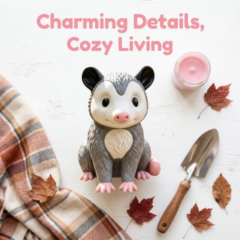 Opossum Porch Statue, Cute 3D Printed Possum Figurine – image 7