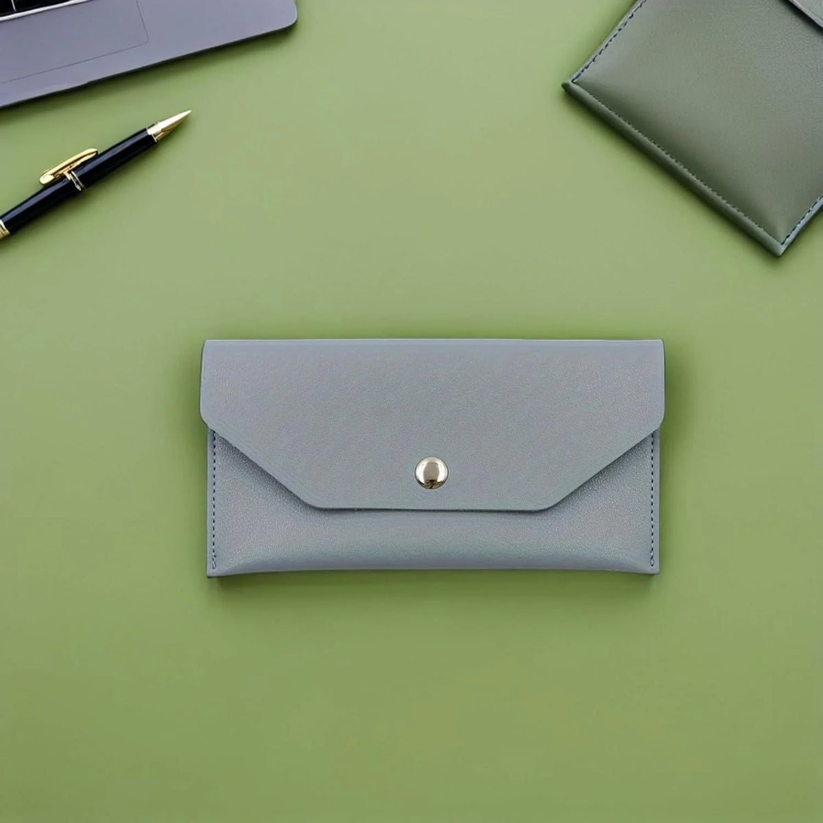 Cash Envelope Wallets, Set of 3 PU Leather Budget Organizers – image 9