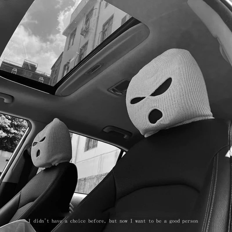 Funny Halloween Car Seat Headrest Cover – image 4