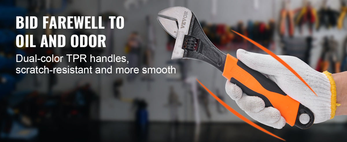Pliers Set 8 Pc High Carbon Steel with Adjustable Wrench – image 3