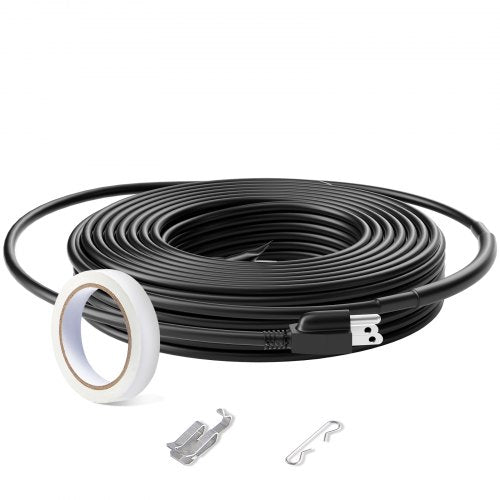 Pipe Heating Cable 30 ft Self-Regulating Heat Tape, 5W/ft